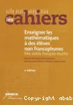 Enseigner les mathématiques à des élèves non francophones : des outils français-maths