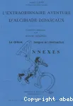L' extraordinaire aventure d'Alcibiade Didascaux : complément pédagogique de la bande dessinée