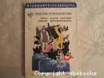 Les textes fondateurs. Bible - Iliade - Odyssée - Enéide - Métamorphoses