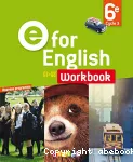 Anglais 6ème A1-A2 (Didier, 2016) :e for english : workbook