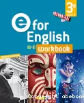 Anglais 3è (Didier, 2017) : e for English (A2-B1). Workbook