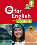 Anglais 4ème (A2/B1) (Didier, 2017) :e for english : workbook