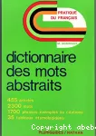 Dictionnaire des mots abstraits