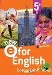 Anglais 5è (Didier, 2022) : new e for English