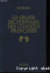 Le grande dictionnaire des citations françaises