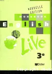 Live 3e workbook english, 1999 (Didier)