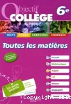 Objectif collège 6°