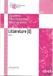 Accompagnement des programmes. littérature (2) : cycle 3